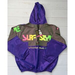 Surf Style Interplanetary‎ Body Gear Jacket Small Retro Windbreaker 90s, New